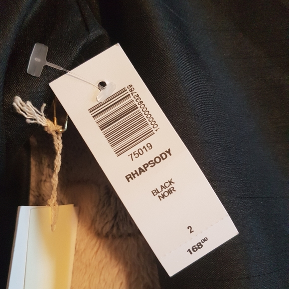 Aritzia Wilfred Rhapsody Dress Black NWT - Picture 5 of 8